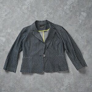 Polka Dot Black Blazer